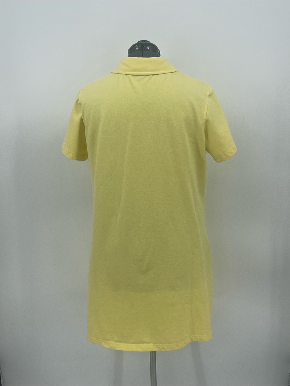 D&CO Yellow Polo Shirt Dress - Women's Casual Top SIZE XLARGE - Picture 4 of 10